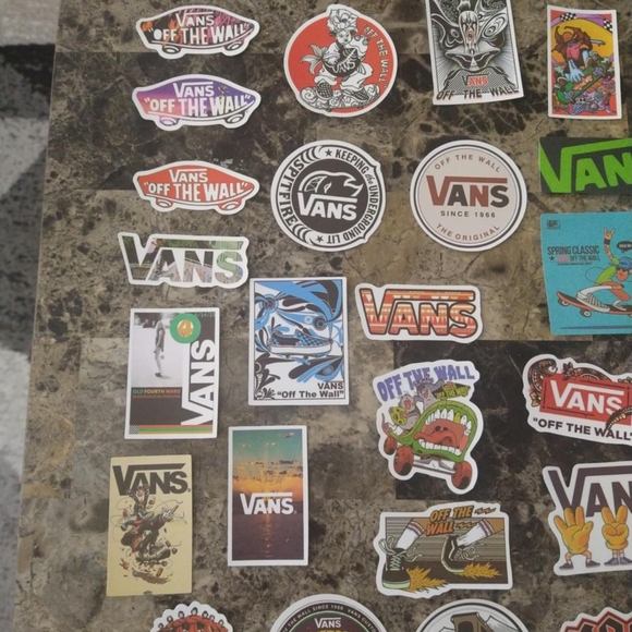 VANS Sticker Collection #2 35+ stickers all in great condition and unused. - Picture 2 of 3